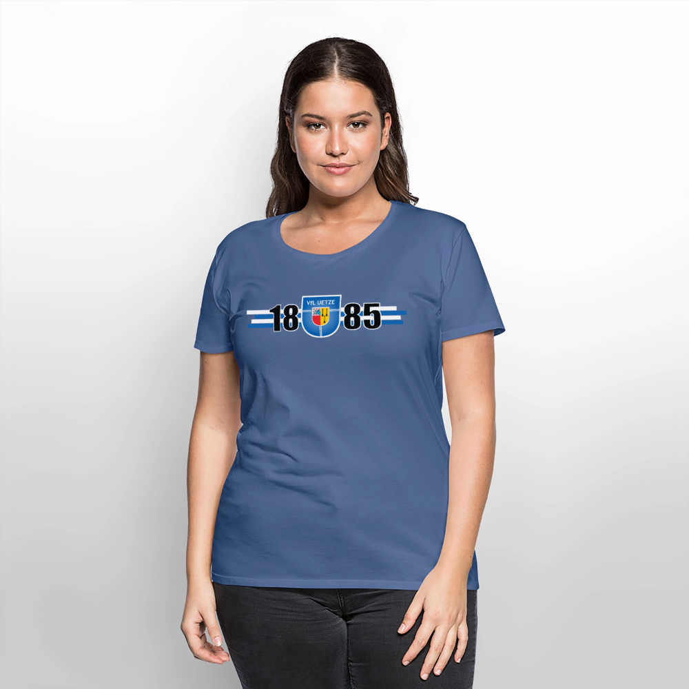 VfL Uetze Frauen Premium T-Shirt 1885 - Taubenblau