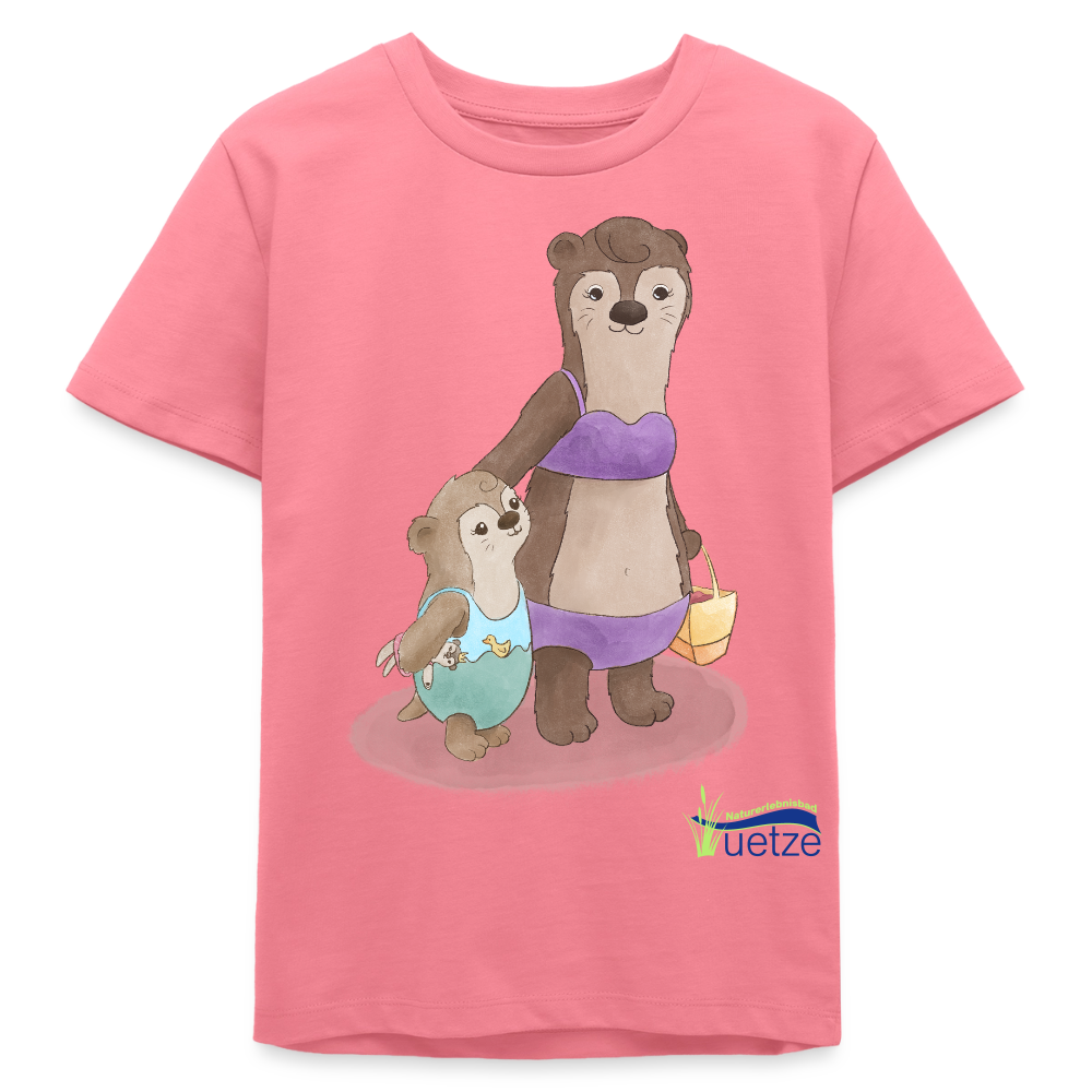 Naturbad Uetze Teenie T-Shirt "Ottermama" (134-158) - Pink 