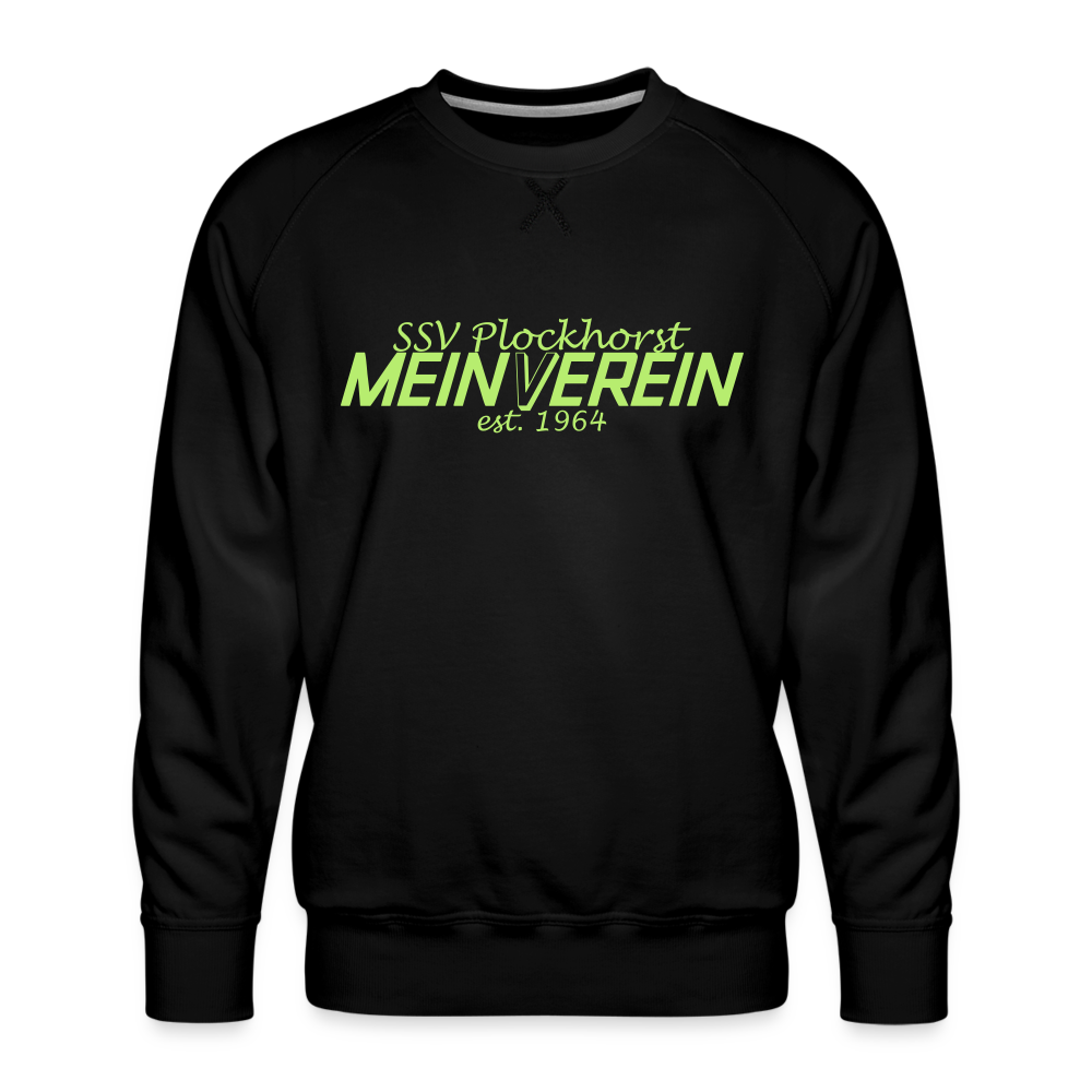 SSV Plockhorst Unisex Pullover Mein Verein flex - Schwarz