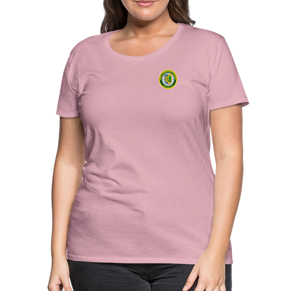 SSV Logo Frauen Premium T-Shirt - Hellrosa