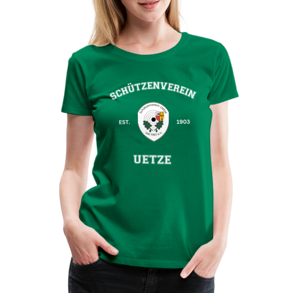 Schützenverein Uetze Frauen Collage T-Shirt - Kelly Green