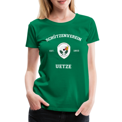 Schützenverein Uetze Frauen Collage T-Shirt - Kelly Green