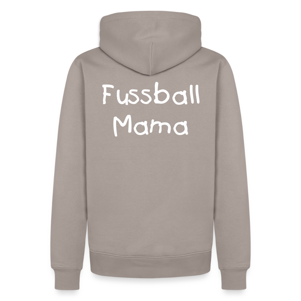 Fussball Mama - Wir sind ein TEAM Fulde Unisex Hoodie - Taupe