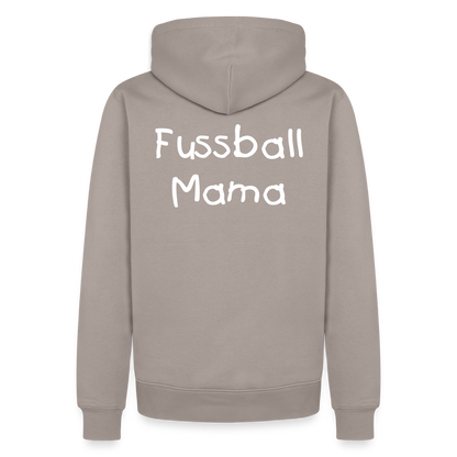 Fussball Mama - Wir sind ein TEAM Fulde Unisex Hoodie - Taupe