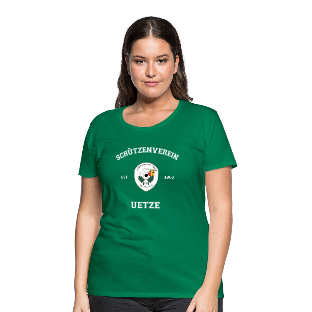 Schützenverein Uetze Frauen Collage T-Shirt - Kelly Green