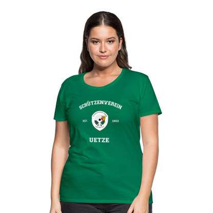 Schützenverein Uetze Frauen Collage T-Shirt - Kelly Green