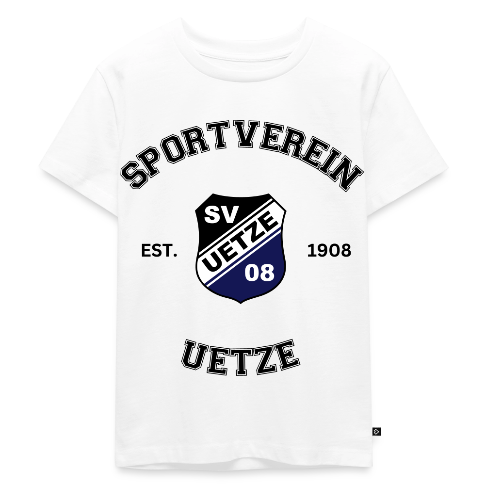 SV Uetze 08 Kinder Premium T-Shirt flex - Weiß