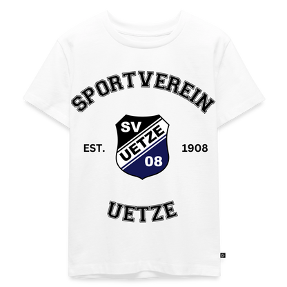 SV Uetze 08 Kinder Premium T-Shirt flex - Weiß