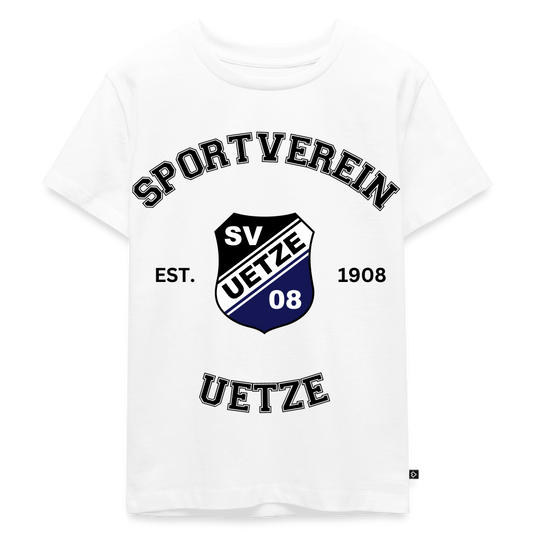 SV Uetze 08 Kinder Premium T-Shirt flex - Weiß