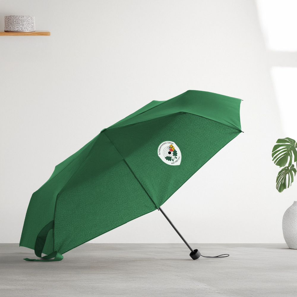 Schützenverein Uetze Regenschirm (klein) - Flaschengrün