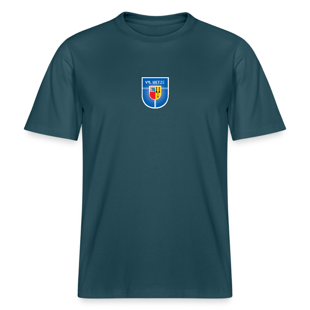 VfL Uetze Relaxed Fit Unisex Bio-T-Shirt (schwer) - Dunkles Petrol