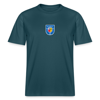 VfL Uetze Relaxed Fit Unisex Bio-T-Shirt (schwer) - Dunkles Petrol