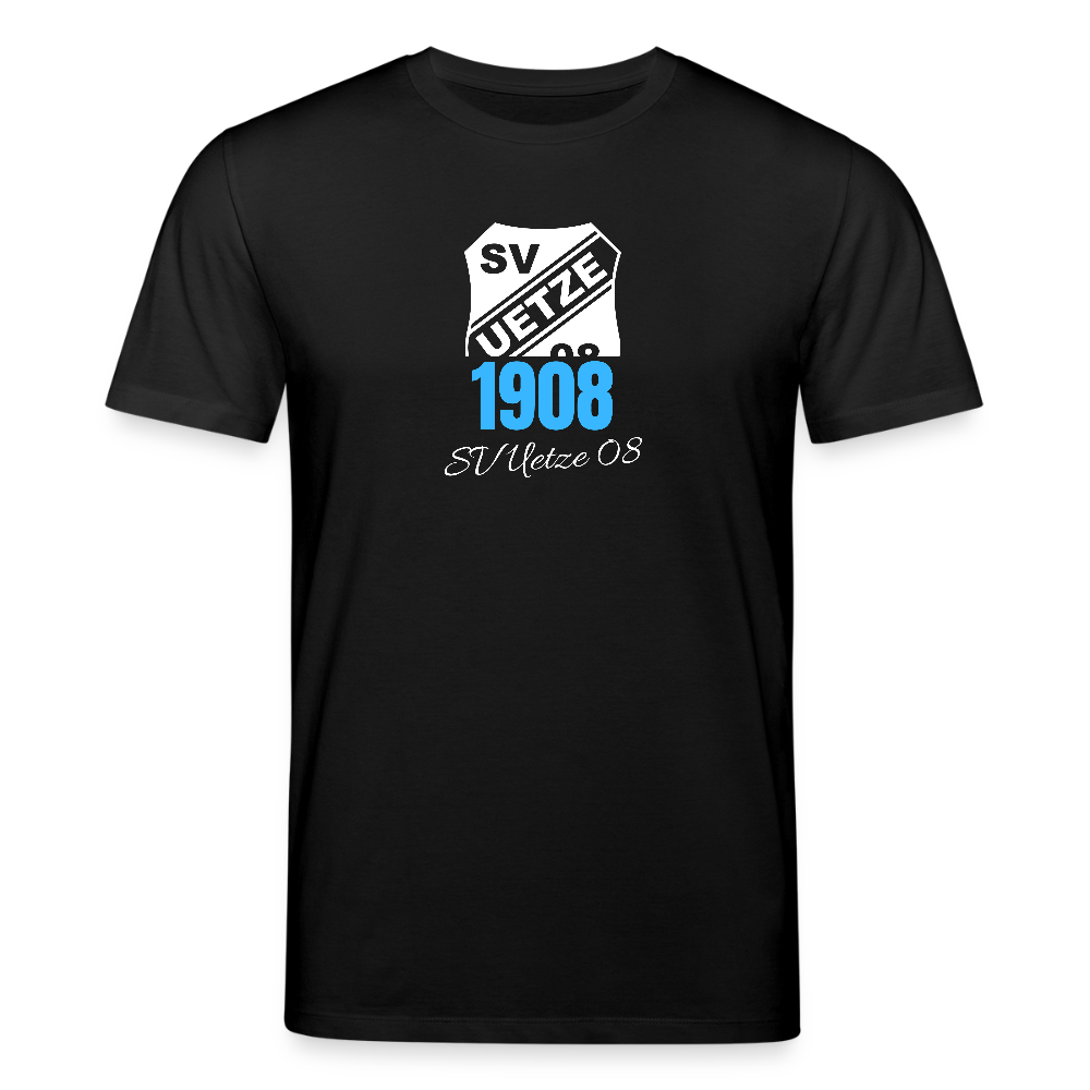 SV Uetze 08 Premium Bio T-Shirt "Real" - Schwarz