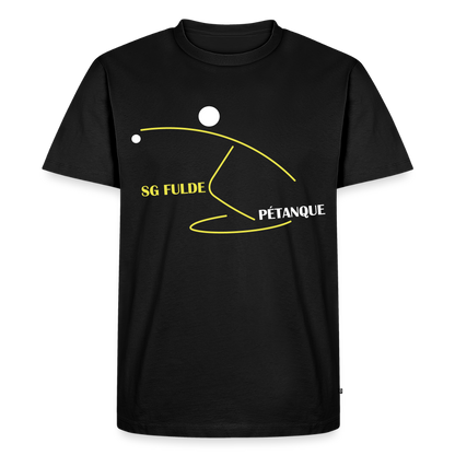 SG Fulde Petanque Männer Premium T-Shirt flex - Schwarz