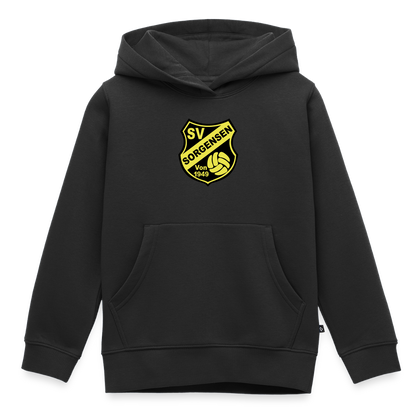 SV Sorgensen Kinder Premium Hoodie Logo flex - Schwarz