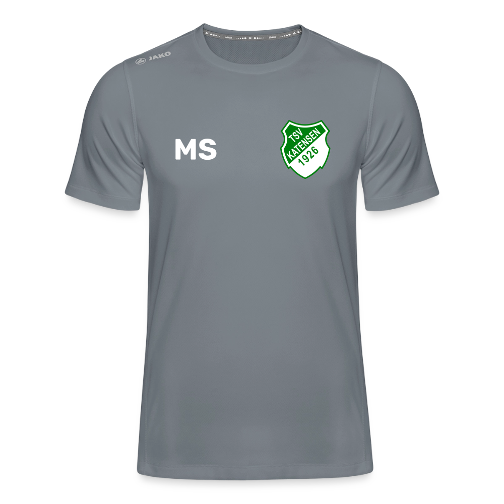 TSV Katensen JAKO Funktions-T-Shirt Run 2.0 (personalisierbar) - Grau