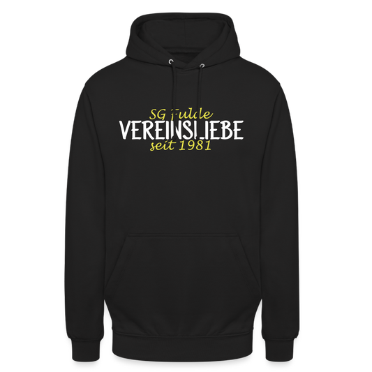 SG Fulde Vereinsliebe Unisex Hoodie flex - Schwarz