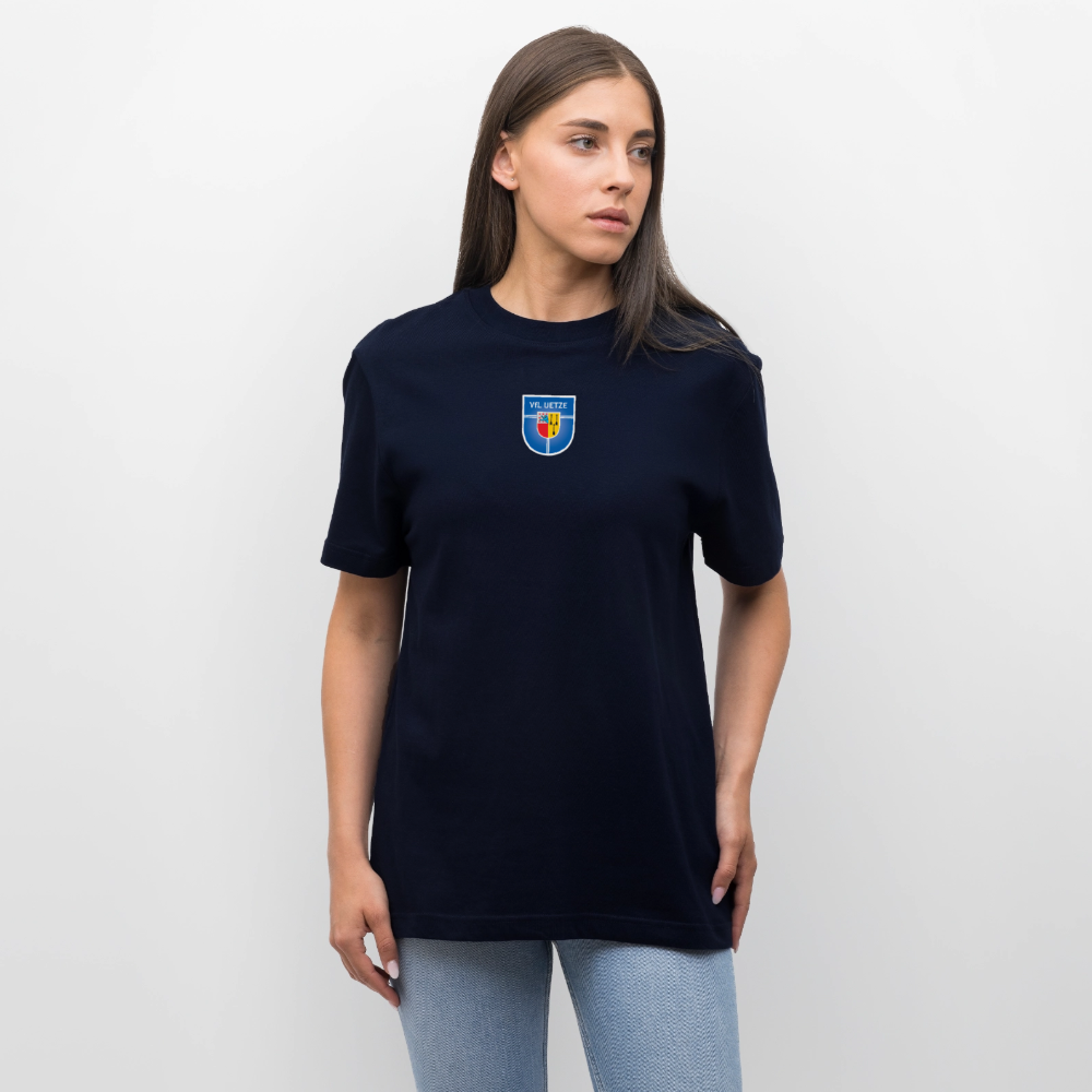 VfL Uetze Relaxed Fit Unisex Bio-T-Shirt (schwer) - Navy