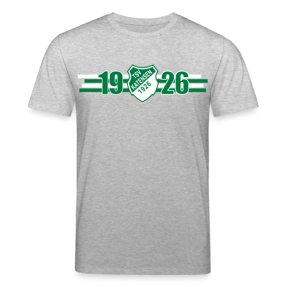 TSV Katensen Unisex Bio-T-Shirt 1926 - Grau meliert