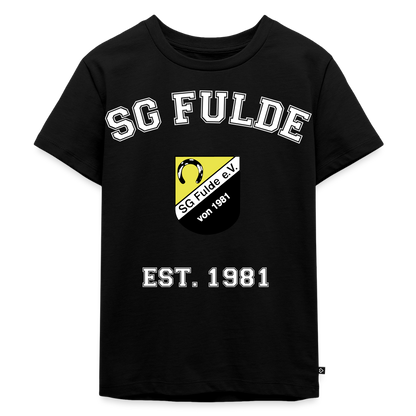 SG Fulde Collage Kinder T-Shirt - Schwarz