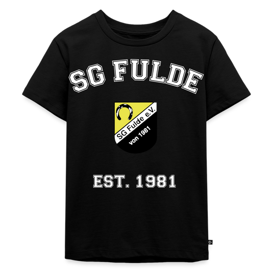 SG Fulde Collage Kinder T-Shirt - Schwarz
