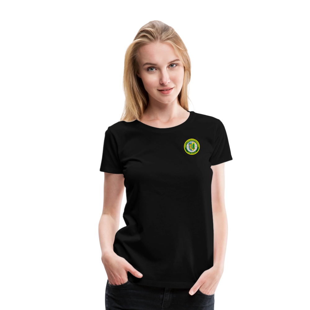 SSV Logo Frauen Premium T-Shirt - Schwarz