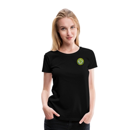 SSV Logo Frauen Premium T-Shirt - Schwarz