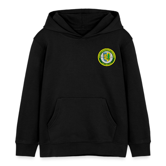 SSV Plockhorst Logo Kinder Bio-Hoodie - Schwarz