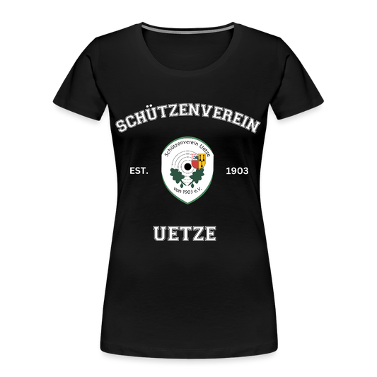 Schützenverein Uetze Frauen Collage T-Shirt - Schwarz