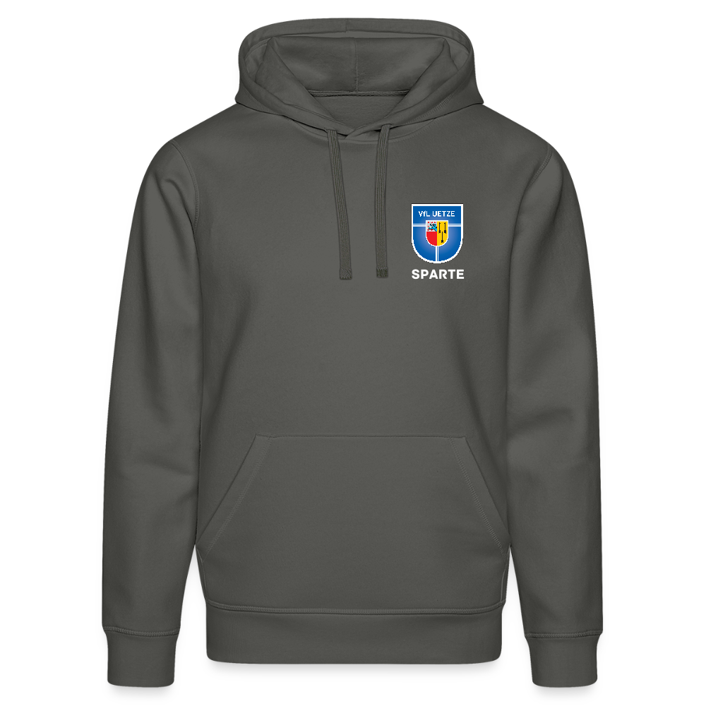 VfL Uetze Premium Hoodie personalisierbar - Anthrazit