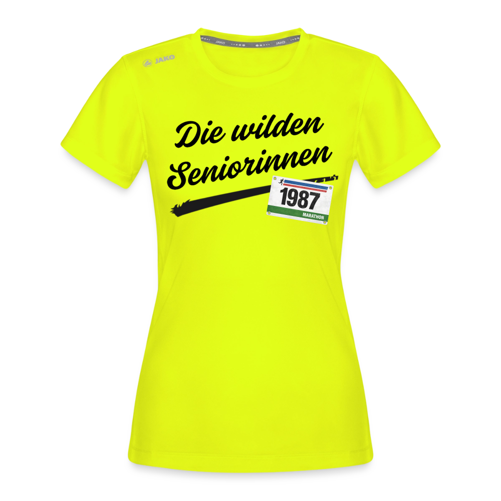 Kaddy neu JAKO Frauen T-Shirt Run 2.0 - Neongelb
