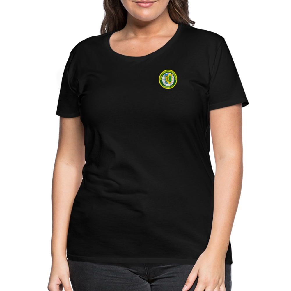 SSV Logo Frauen Premium T-Shirt - Schwarz