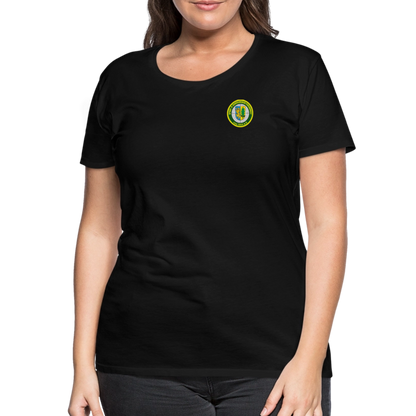 SSV Logo Frauen Premium T-Shirt - Schwarz