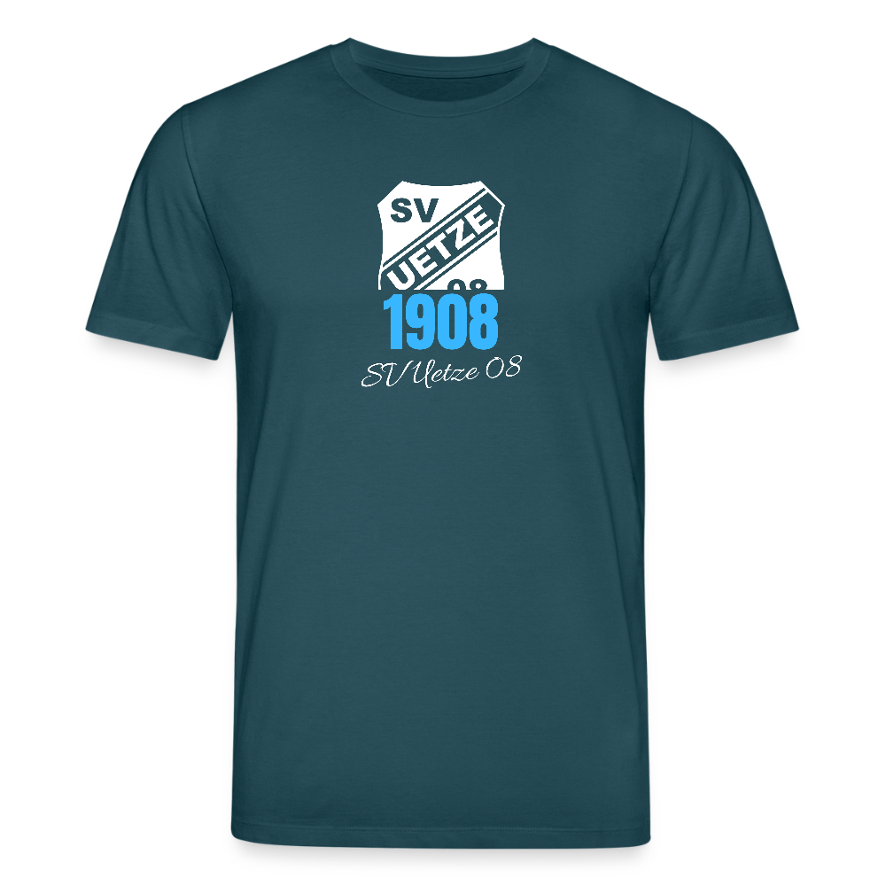 SV Uetze 08 Premium Bio T-Shirt "Real" - Dunkles Petrol