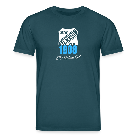 SV Uetze 08 Premium Bio T-Shirt "Real" - Dunkles Petrol