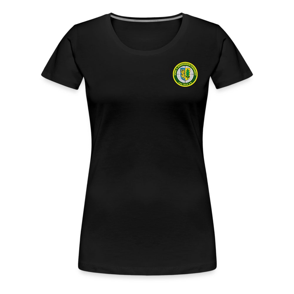 SSV Logo Frauen Premium T-Shirt - Schwarz