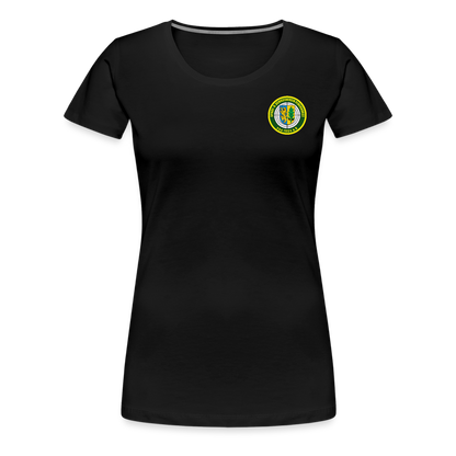 SSV Logo Frauen Premium T-Shirt - Schwarz