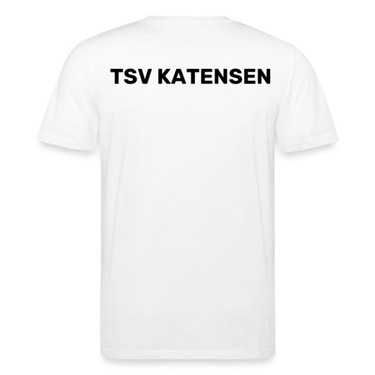 TSV Katensen Unisex Bio-T-Shirt (personalisierbar) - Weiß