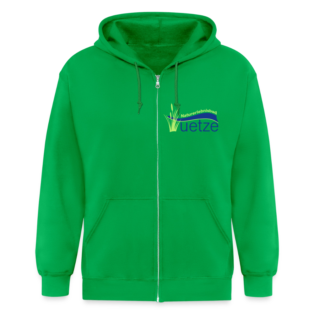 Naturbad Uetze unisex Kapuzenjacke - Kelly Green