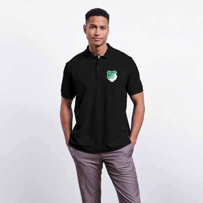 TSV Katensen Unisex Bio-Poloshirt - Schwarz