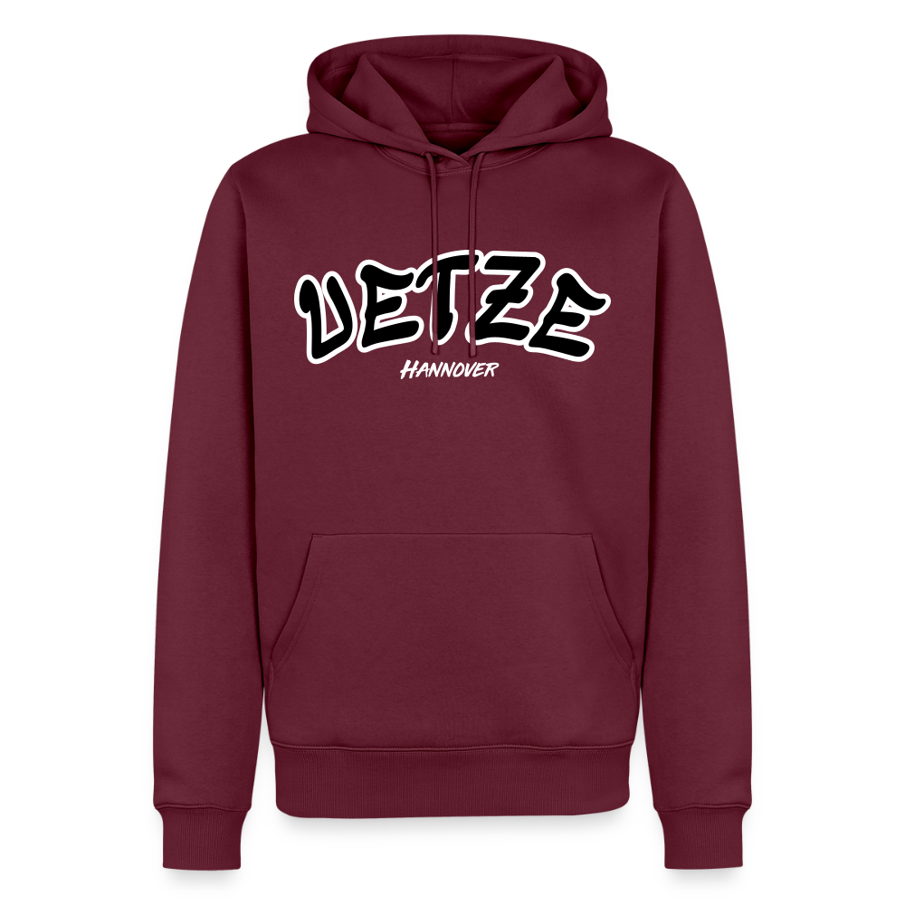 Uetze Hannover Unisex Hoodie flex - Burgunderrot