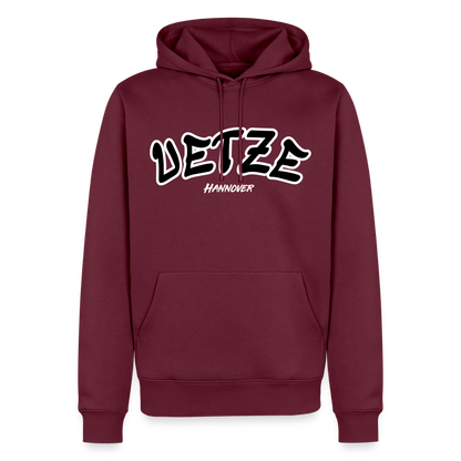 Uetze Hannover Unisex Hoodie flex - Burgunderrot