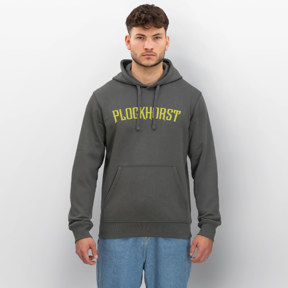 Plockhorst Unisex Bio Hoodie flex - Anthrazit