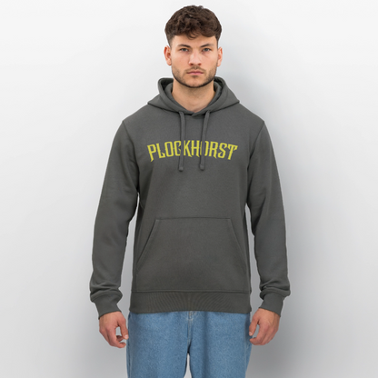 Plockhorst Unisex Bio Hoodie flex - Anthrazit