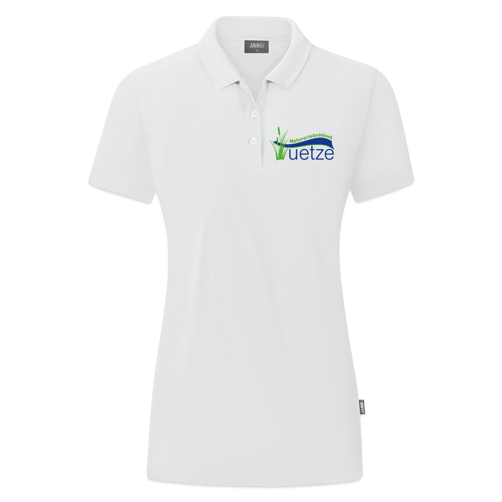 Naturbad Uetze JAKO Damen Bio-Poloshirt - Weiß