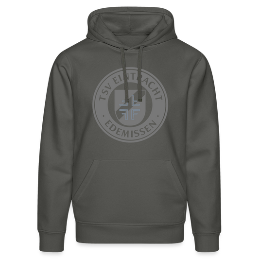 TSV Eintracht Edemissen Unisex Bio-Hoodie All Grey flex - Anthrazit