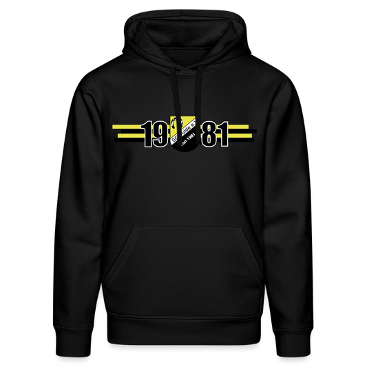 SG Fulde 1981 Unisex Bio-Hoodie flex - Schwarz