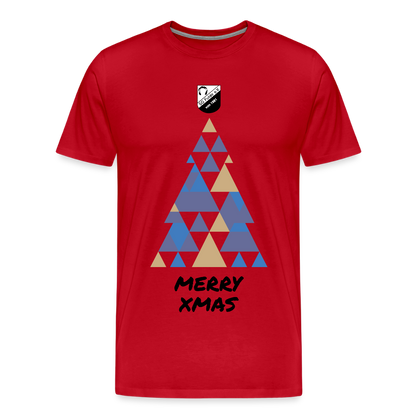 Merry XMAS unisex Premium T-Shirt - Rot