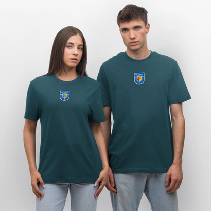 VfL Uetze Relaxed Fit Unisex Bio-T-Shirt (schwer) - Dunkles Petrol