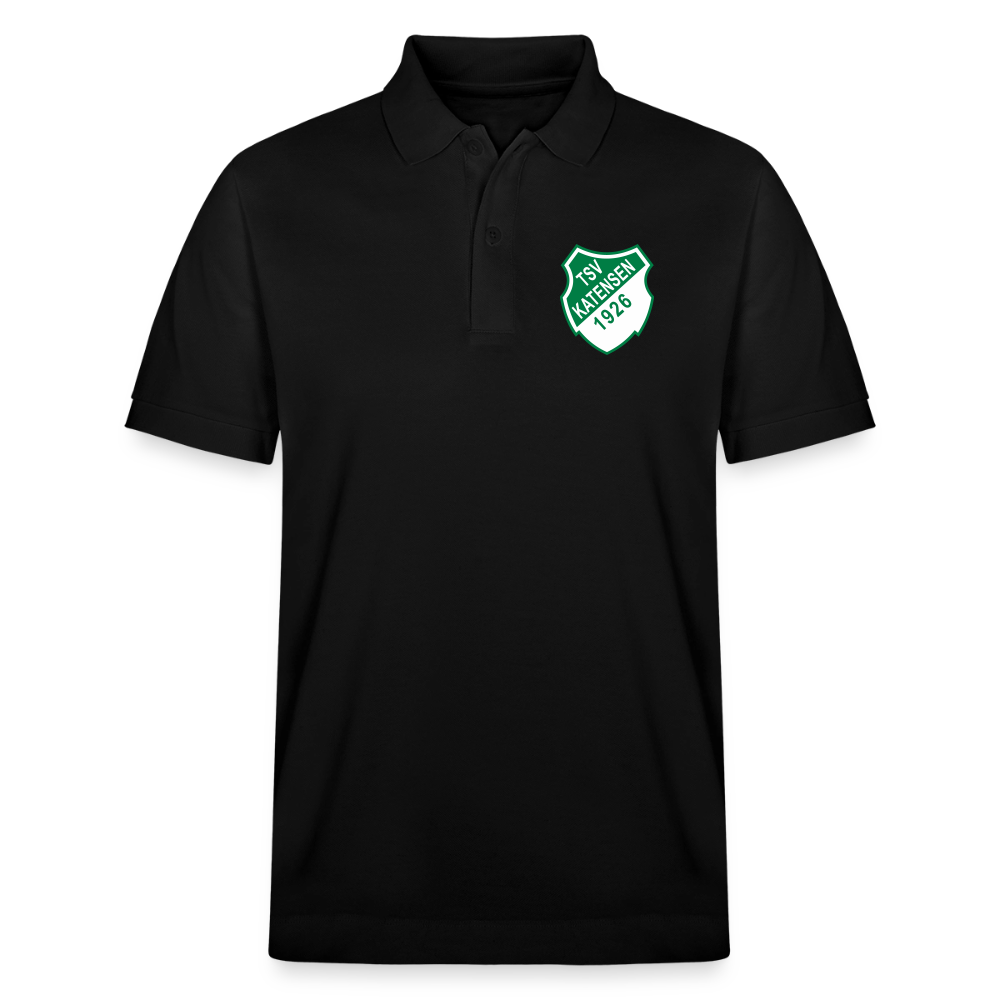TSV Katensen Unisex Bio-Poloshirt - Schwarz